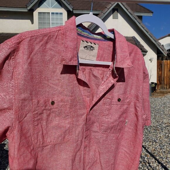 Vans pink shirt for mens - Picture 6 of 8